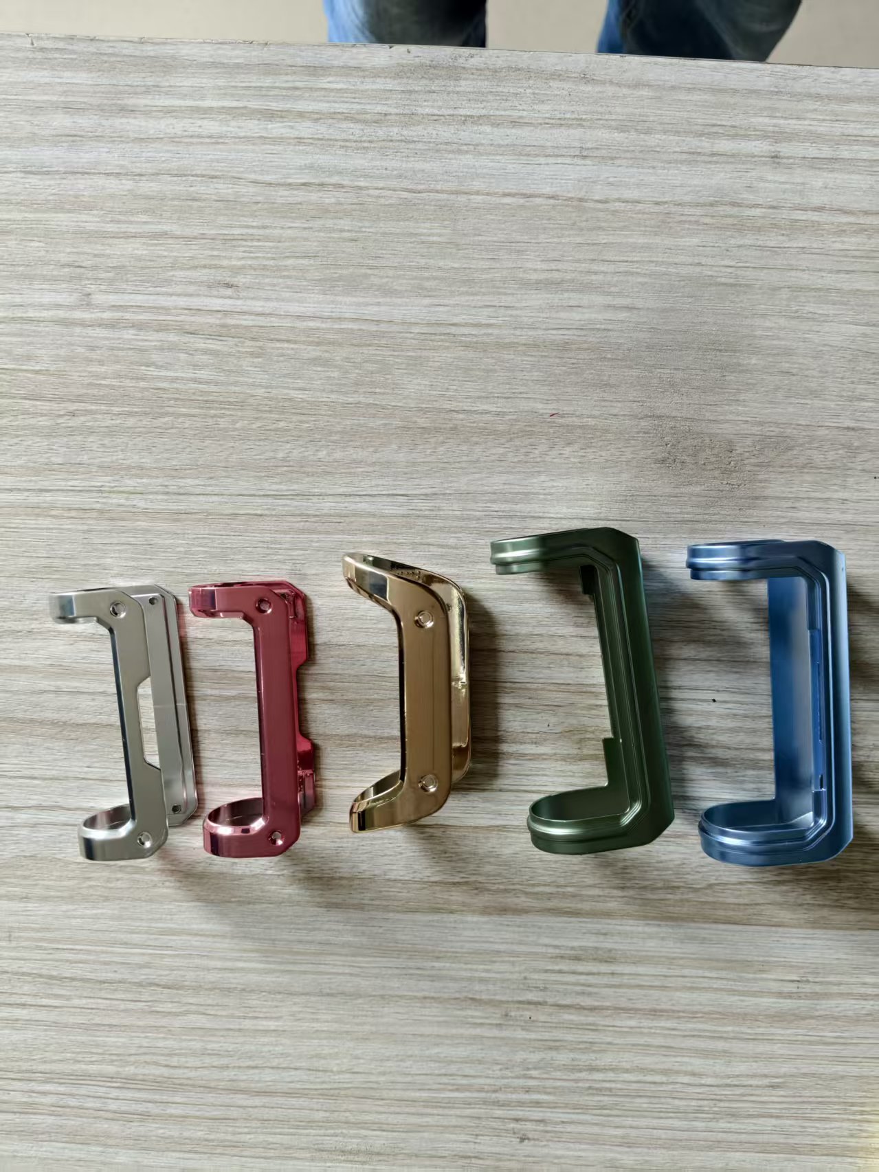 锌合金蒸发镀效果样品